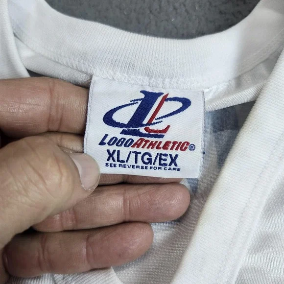 Vintage Dallas Cowboys Football Jersey Mens XL White Aikman 8 NFL Logo Athletic - Picture 5 of 9